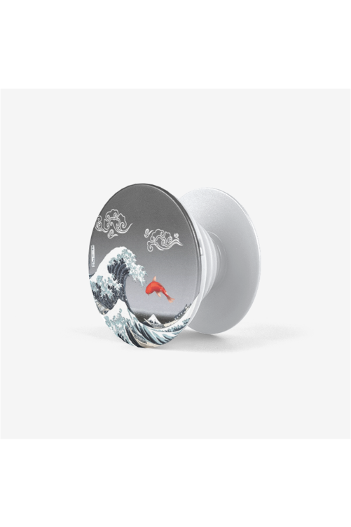 The Great Wave Off Kanagawa Collapsible Grip & Stand for Phones and Tablets - Objet D'Art