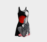 Geisha Twilight Flare Dress - Objet D'Art