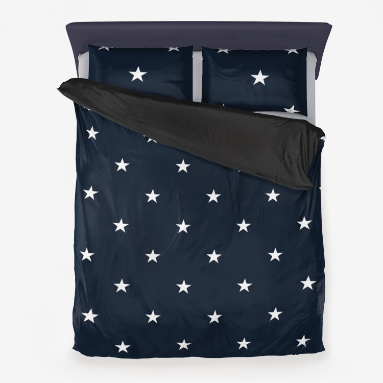 Starry Nights Microfiber Duvet Cover - Objet D'Art