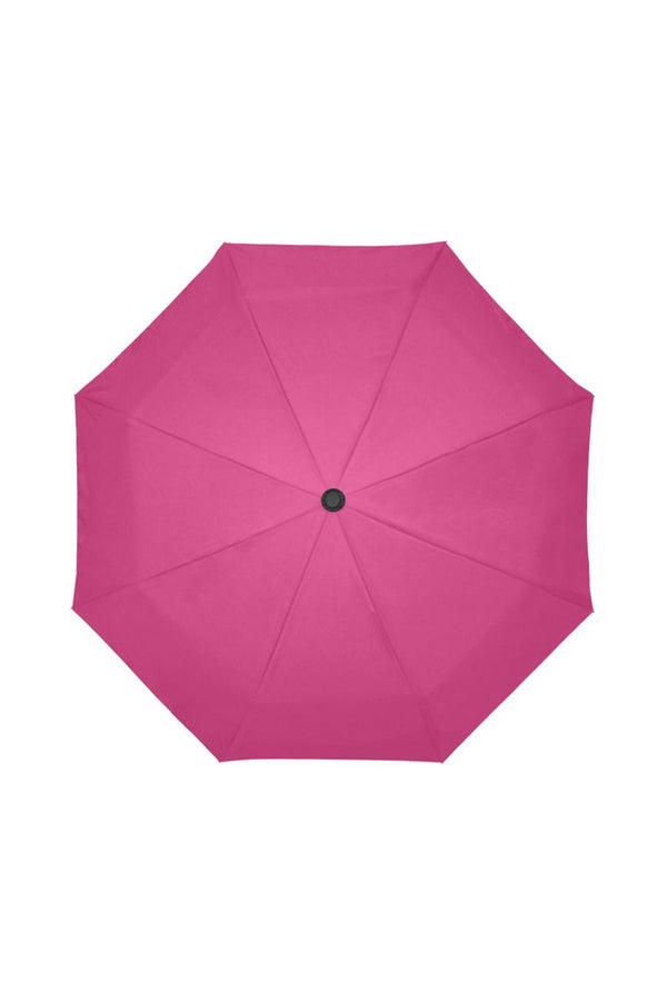 Peacock Pink Auto-Foldable Umbrella - Objet D'Art