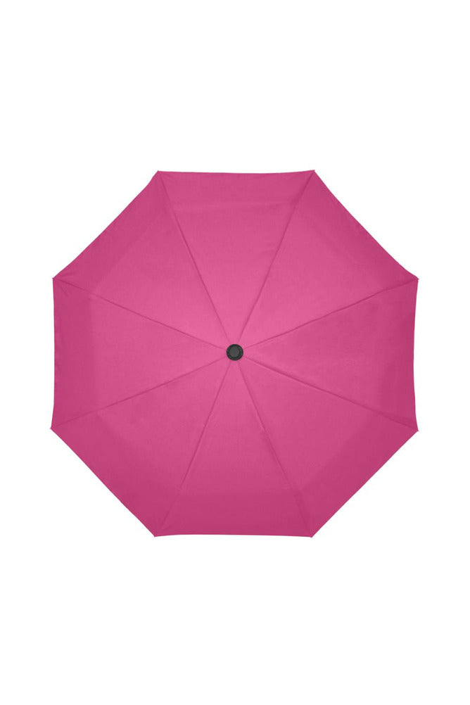 Peacock Pink Auto-Foldable Umbrella - Objet D'Art