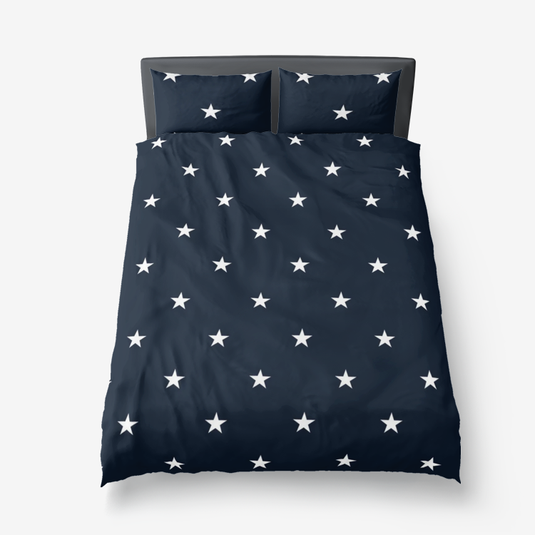 Starry Nights Microfiber Duvet Cover - Objet D'Art