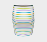 Striped Fitted Skirt - Objet D'Art