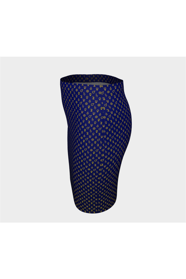 Planetary Symbol Fitted Skirt - Objet D'Art
