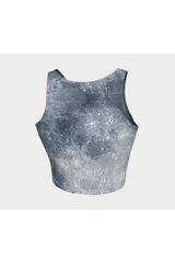 LUNAR SEAS Athletic Crop Top - Objet D'Art