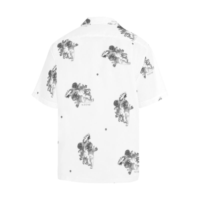 cheribum m kemp print Hawaiian Shirt with Merged Design (Model T58) - Objet D'Art