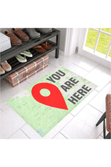 You Are Here Azalea Doormat 30" x 18" - Objet D'Art