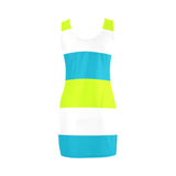 tricolor swimsuit print 4 Medea Vest Dress (Model D06) - Objet D'Art