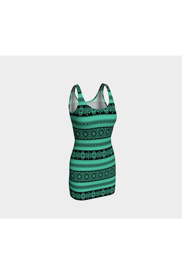 Arabesque Bodycon Dress - Objet D'Art