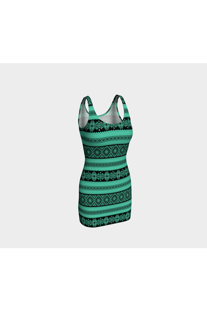 Arabesque Bodycon Dress - Objet D'Art