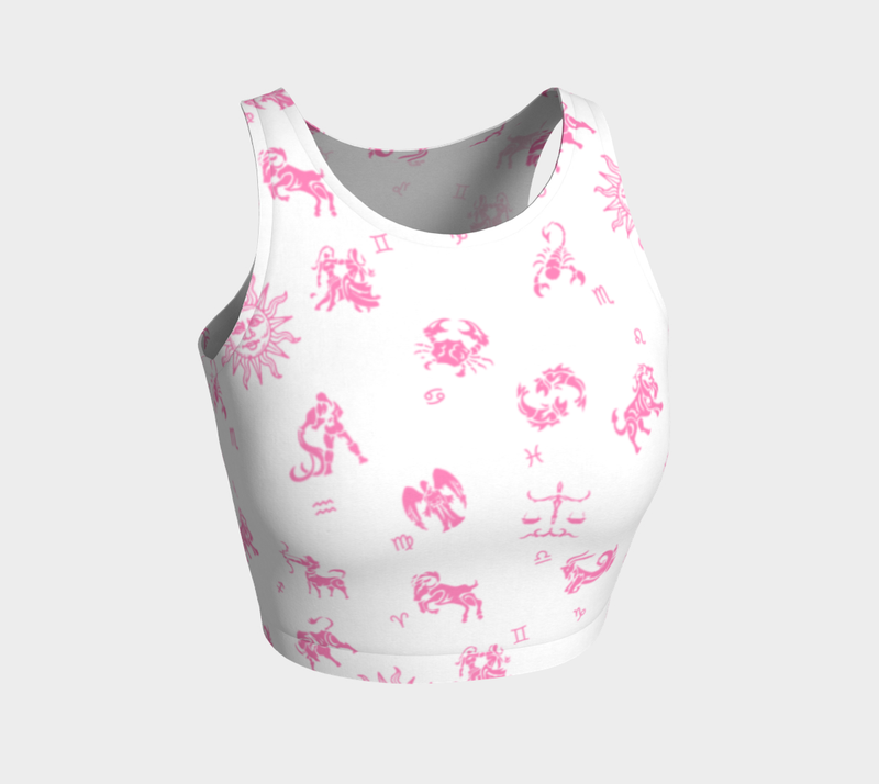 Zodiac Athletic Crop Top - Objet D'Art