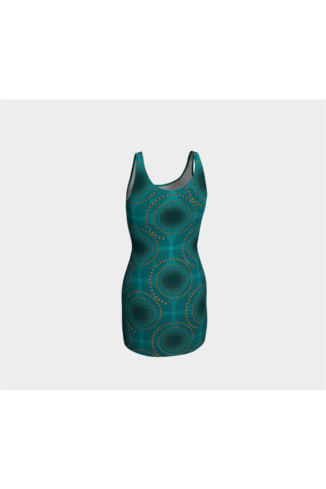 Spiral Beads Bodycon Dress - Objet D'Art