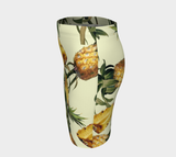 Pineapple Print Fitted Skirt - Objet D'Art