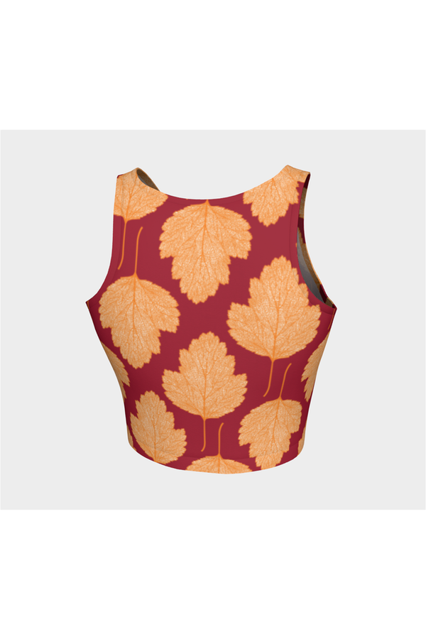 Autumn Leaf Athletic Top - Objet D'Art