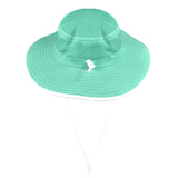 Cool Mint Wide Brim Bucket Hat - Objet D'Art