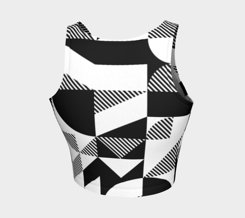 Bauhaus Athletic Crop Top - Objet D'Art