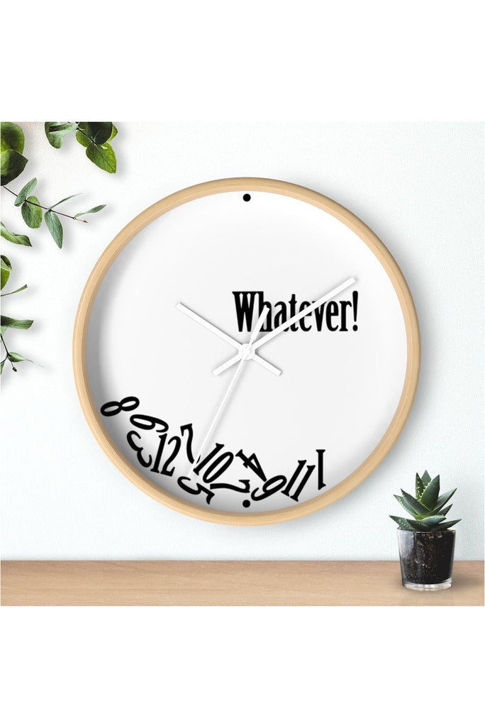 Whatever Wall clock - Objet D'Art