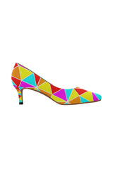 Fiesta Time Women's Pointed Toe Low Heel Pumps - Objet D'Art