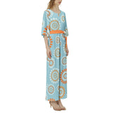 Dolman Sleeve Belted Wide Leg Jumpsuit - Objet D'Art