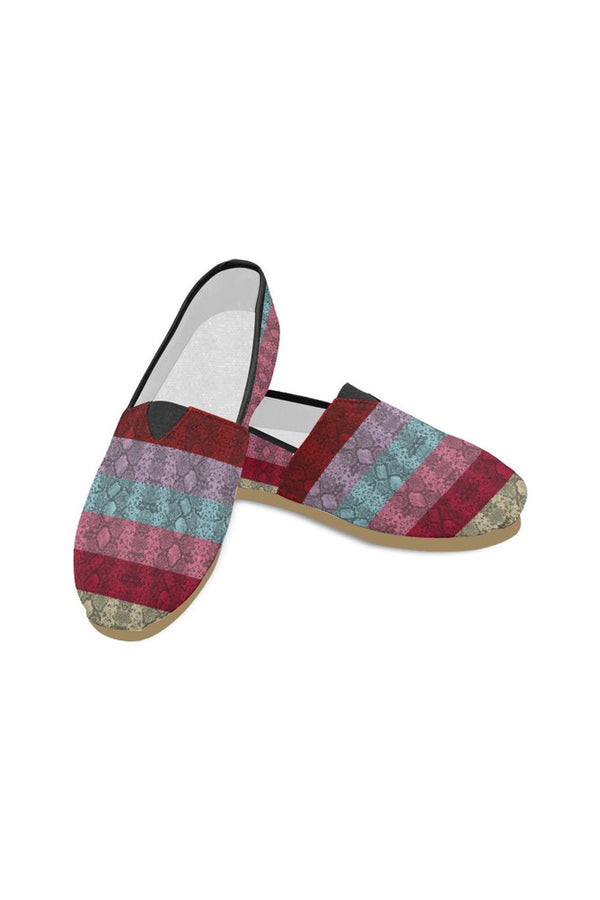 Striped Unisex Casual Shoes - Objet D'Art