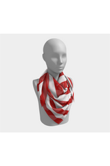 Patriotic Stripes Square Scarf - Objet D'Art