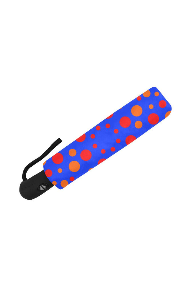 Playful Polka-dots Auto-Foldable Umbrella (Model U04) - Objet D'Art