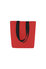 Brick Red Canvas Tote Bag - Objet D'Art