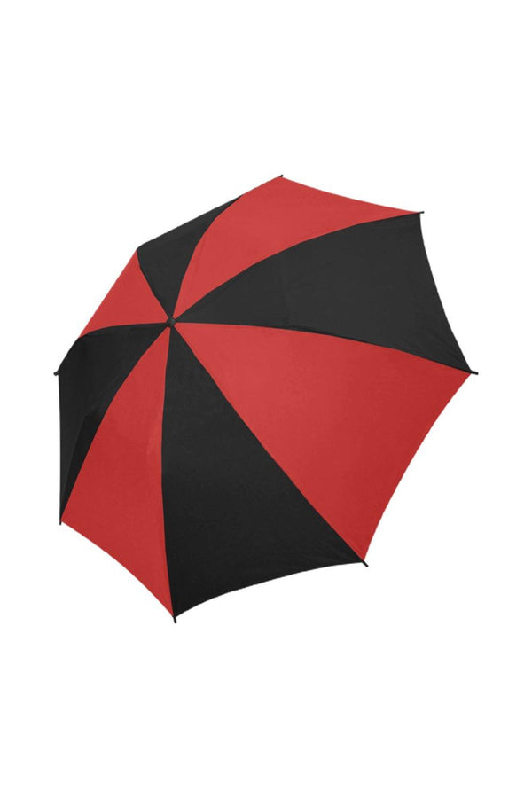 red blk umb Semi-Automatic Foldable Umbrella (Model U05) - Objet D'Art