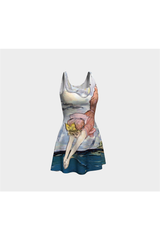 Puck Maine to Florida Flare Dress - Objet D'Art