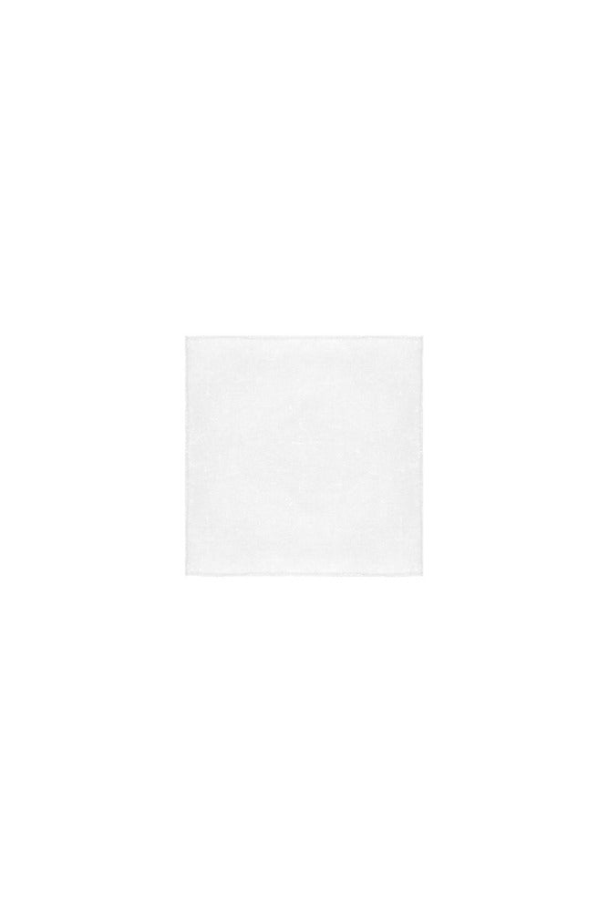 scroll blue hand towel Square Towel 13“x13” - Objet D'Art
