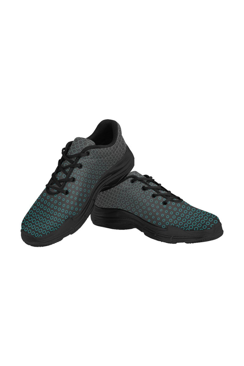 stipple shoe 3 Lyra Men's Running Shoes/Large (Model 058) - Objet D'Art
