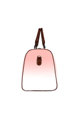 Peach Ombre/Gradient Waterproof Travel Bag/Small - Objet D'Art