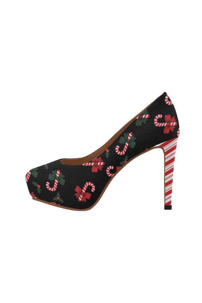 Candy Cane High Heels - Objet D'Art