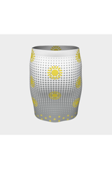 Sunshine Fitted Skirt - Objet D'Art