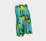 Lemony Dots Flare Skirt - Objet D'Art