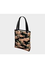 Metro Camouflage Tote Bag - Objet D'Art