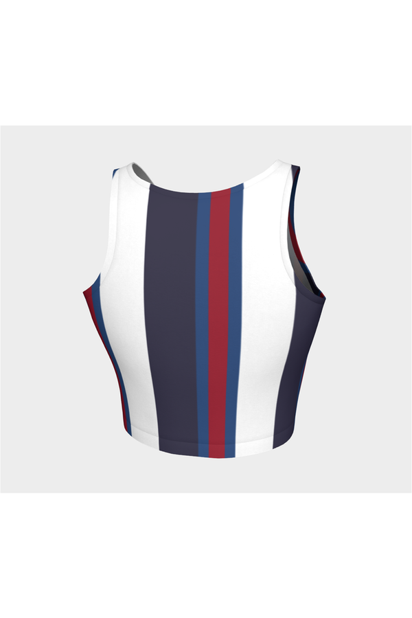 Anaglyph Striped Athletic Top - Objet D'Art