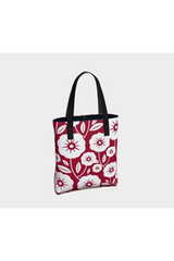 Floral Silhouette Tote Bag - Objet D'Art