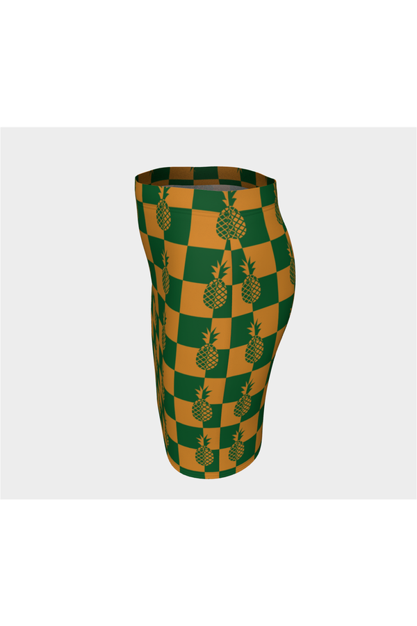 Pineapple Fitted Skirt - Objet D'Art