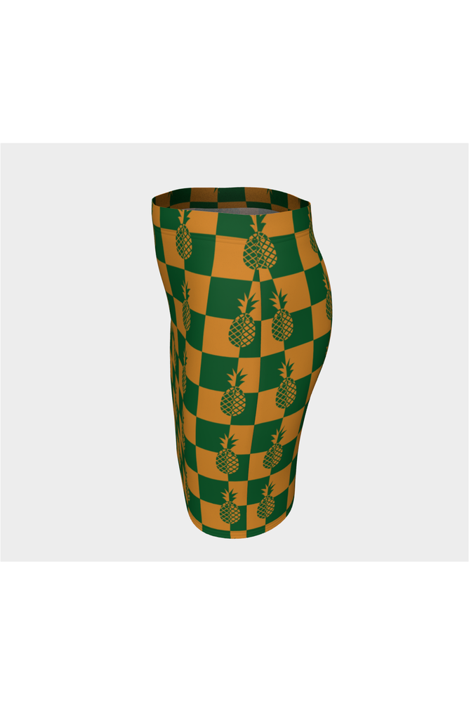Pineapple Fitted Skirt - Objet D'Art