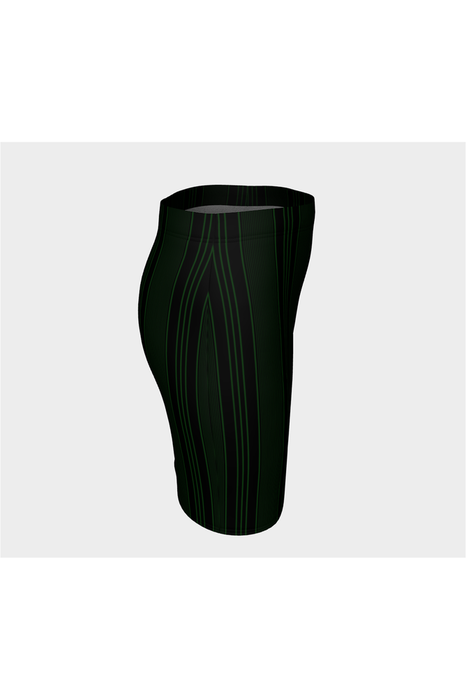 Vintage Striped Cheer Fitted Skirt - Objet D'Art