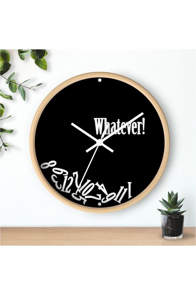 Whatever Wall clock - Objet D'Art