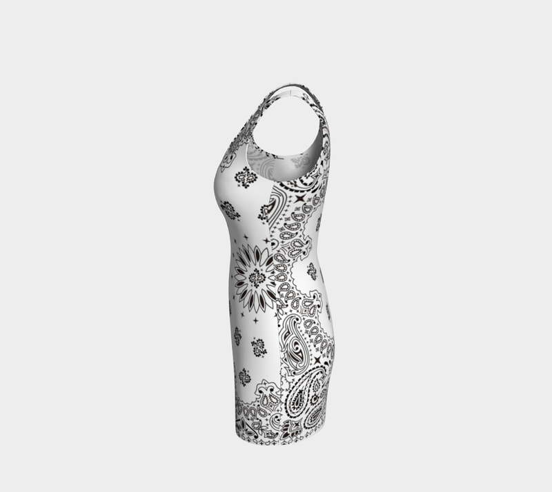Bandana Bodycon Dress - Objet D'Art