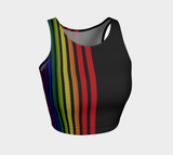 Fraunhofer Spectral Lines Athletic Crop Top - Objet D'Art
