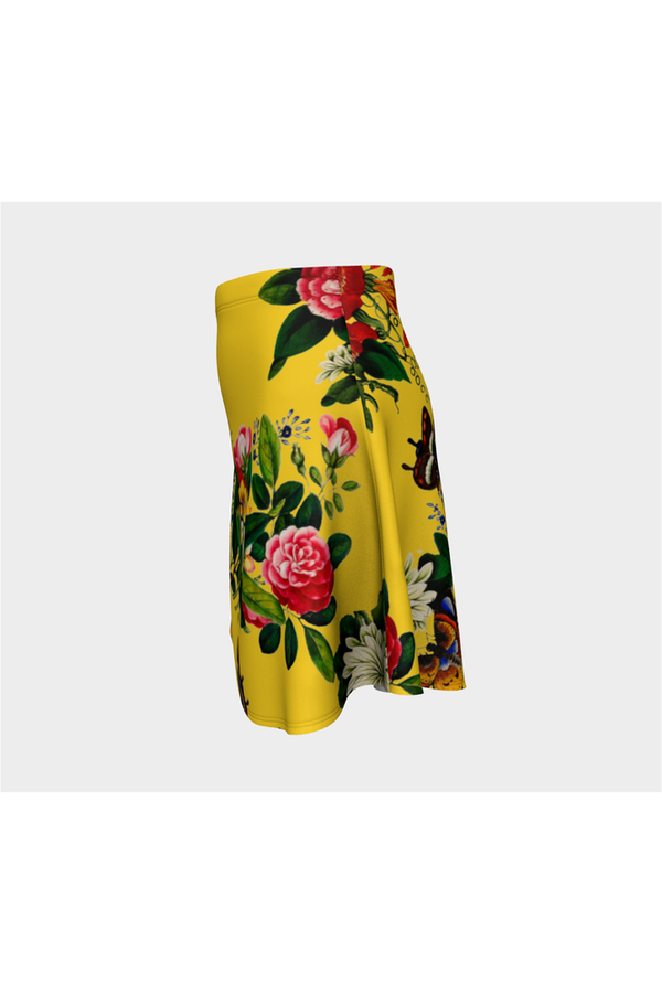 Butterfly Garden Flare Skirt - Objet D'Art