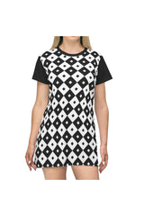 Diamond Life T-Shirt Dress - Objet D'Art