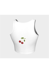 Cherry Athletic Crop Top - Objet D'Art