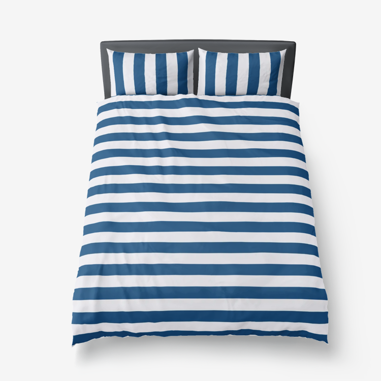 Beach House Microfiber Duvet Cover - Objet D'Art