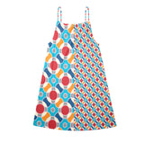 atomic1 Drawstring Neck Sleeveless Dress (Model D68) - Objet D'Art