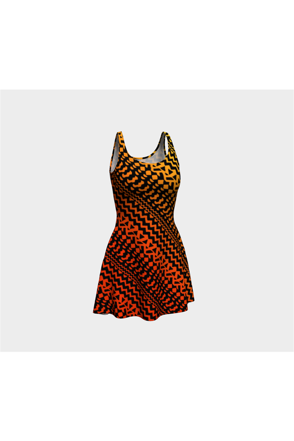 Southwest Tread Flare Dress - Objet D'Art